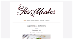 Desktop Screenshot of losmostos.com